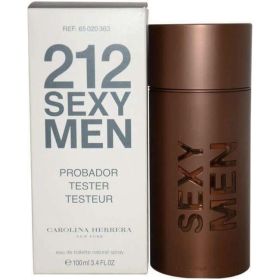 212 SEXY MEN by Carolina Herrera Cologne for Men EDT 3.4 oz TESTER