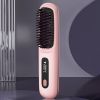 Portable Cordless Hair Straightening Comb With LED Display